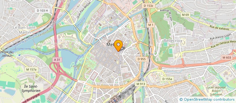 localisation de l'entreprise MONSIEUR GAUTIER BRACIGLIANO  METZ