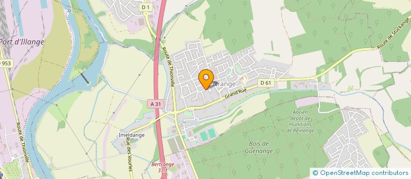 localisation de l'entreprise MONSIEUR GAUTIER BRONQUARD  BERTRANGE