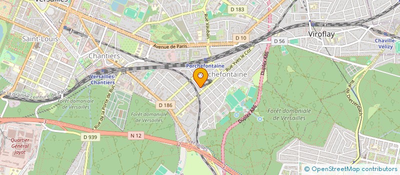 localisation de l'entreprise MONSIEUR GAUTIER BUTRUILLE à VERSAILLES
