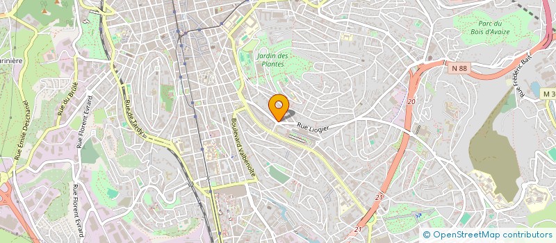 localisation de l'entreprise MONSIEUR GAUTIER CLAPEYRON  SAINT-ETIENNE