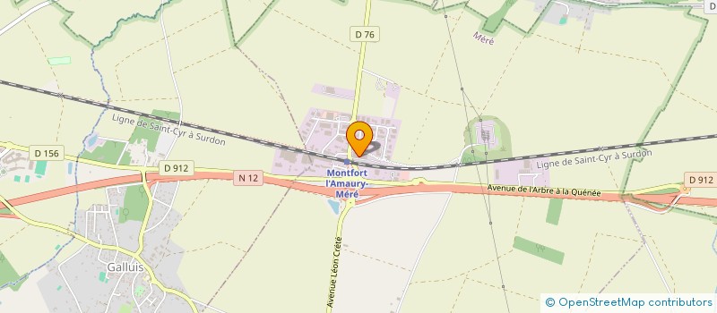 localisation de l'entreprise MONSIEUR GAUTIER DANDIN à MONTFORT-L'AMAURY