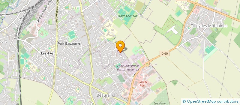localisation de l'entreprise MONSIEUR GAUTIER DEGRUGILLIER à ARRAS