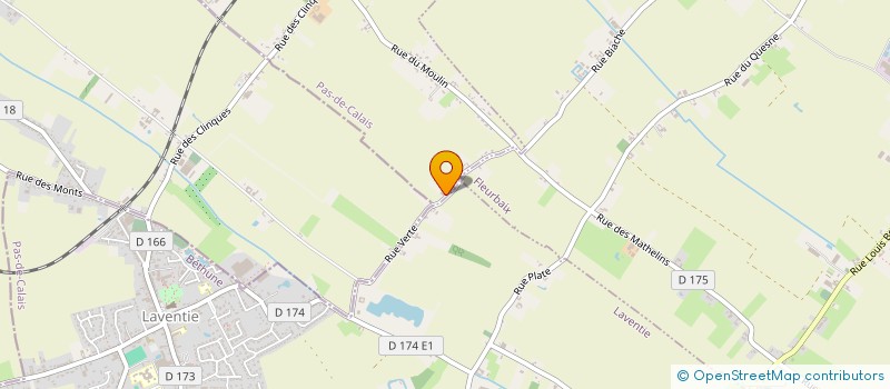 localisation de l'entreprise MONSIEUR GAUTIER DIAS RIBEIRO  SAILLY-SUR-LA-LYS