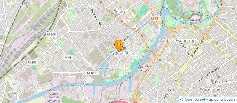 localisation de l'entreprise MONSIEUR GAUTIER DUPONT à LILLE