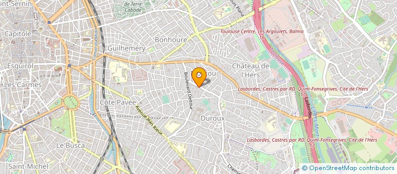 localisation de l'entreprise MONSIEUR GAUTIER GROSSETETE  TOULOUSE