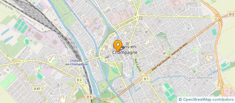 localisation de l'entreprise MONSIEUR GAUTIER HUET  CHALONS-EN-CHAMPAGNE