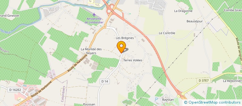 localisation de l'entreprise MONSIEUR GAUTIER JALABERT  BEZIERS