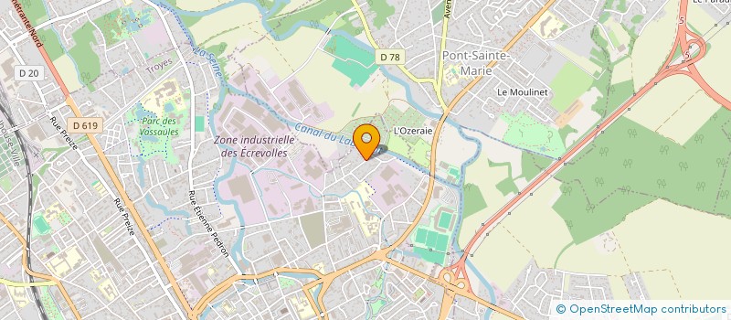 localisation de l'entreprise MONSIEUR GAUTIER JUFFT à TROYES