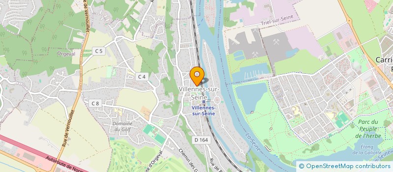 localisation de l'entreprise MONSIEUR GAUTIER KOECHLIN à VILLENNES-SUR-SEINE