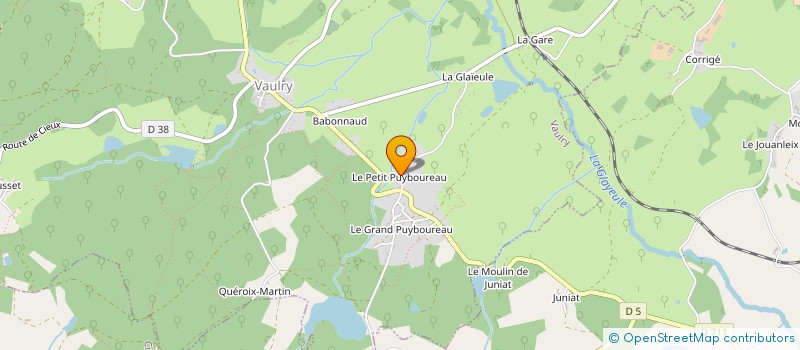 localisation de l'entreprise MONSIEUR GAUTIER LEURS à VAULRY