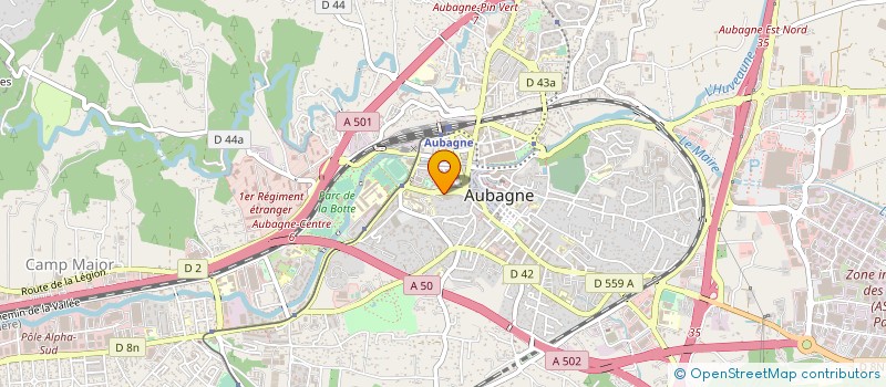 localisation de l'entreprise MONSIEUR GAUTIER LOVERDE  AUBAGNE