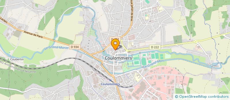 localisation de l'entreprise MONSIEUR GAUTIER LUXEREAU  COULOMMIERS