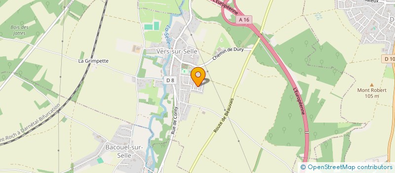 localisation de l'entreprise MONSIEUR GAUTIER MEISE  VERS-SUR-SELLE