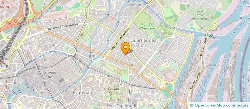 localisation de l'entreprise MONSIEUR GAUTIER NAVARRETE à STRASBOURG