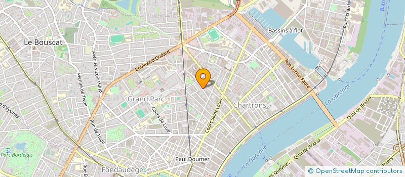 localisation de l'entreprise MONSIEUR GAUTIER PARANTEAU à BORDEAUX