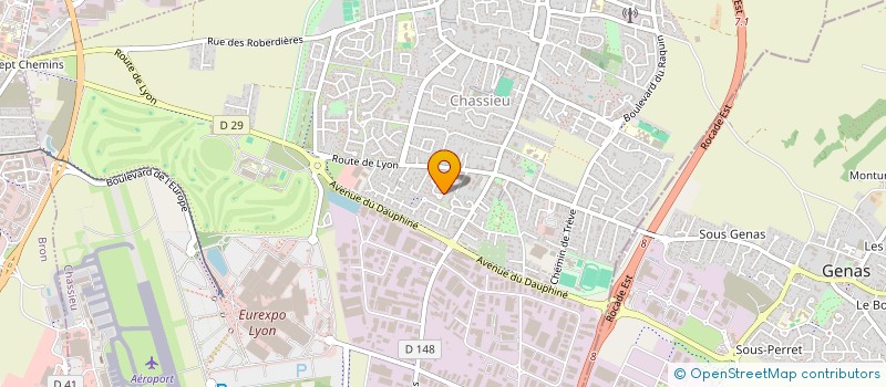 localisation de l'entreprise MONSIEUR GAUTIER POGORZELSKI  CHASSIEU