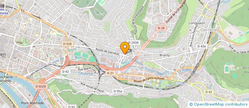 localisation de l'entreprise MONSIEUR GAUTIER POUPON  ROUEN