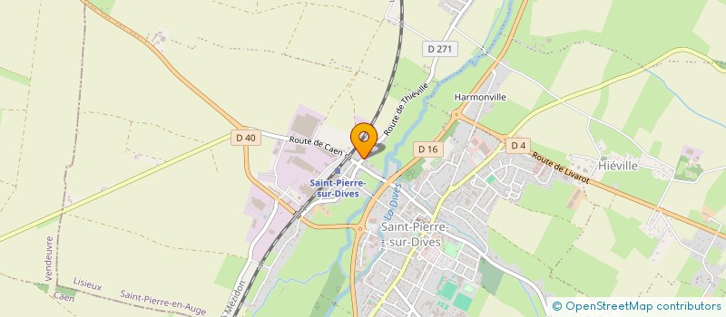 localisation de l'entreprise MONSIEUR GAUTIER PREVOST  SAINT-PIERRE-EN-AUGE