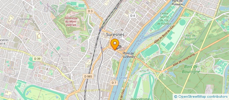 localisation de l'entreprise MONSIEUR GAUTIER REVILLOD à SURESNES