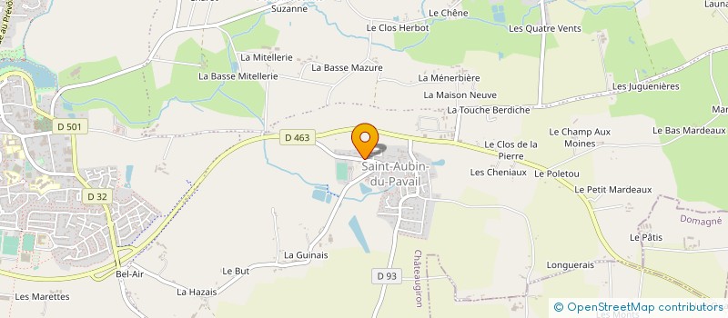 localisation de l'entreprise MONSIEUR GAUTIER RODDE à CHATEAUGIRON
