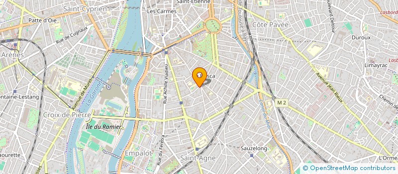 localisation de l'entreprise MONSIEUR GAUTIER ROLLIN ET MADAME ANNE GARDERES à TOULOUSE