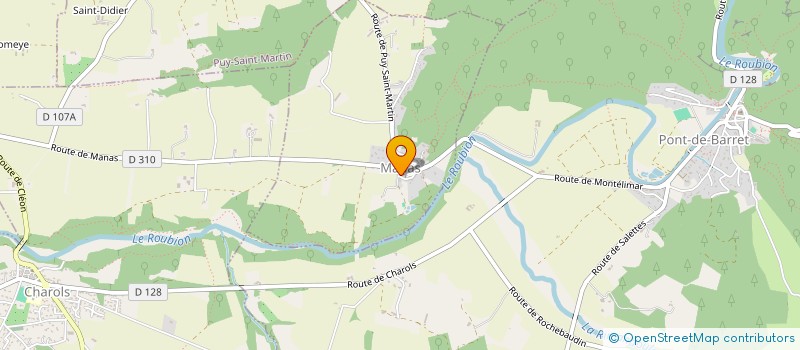 localisation de l'entreprise MONSIEUR GAUTIER SAYAGH  MANAS