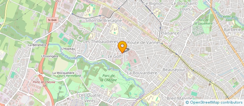 localisation de l'entreprise MONSIEUR GAUTIER SERNA  SAINT-HERBLAIN