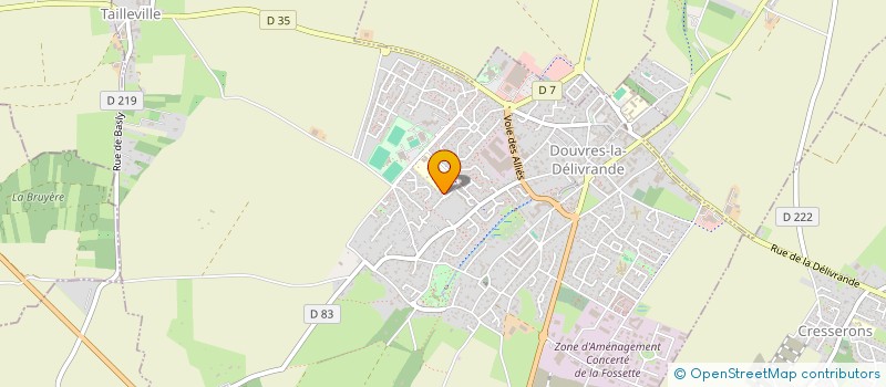 localisation de l'entreprise MONSIEUR GAUTIER SOUFFOIS à DOUVRES-LA-DELIVRANDE