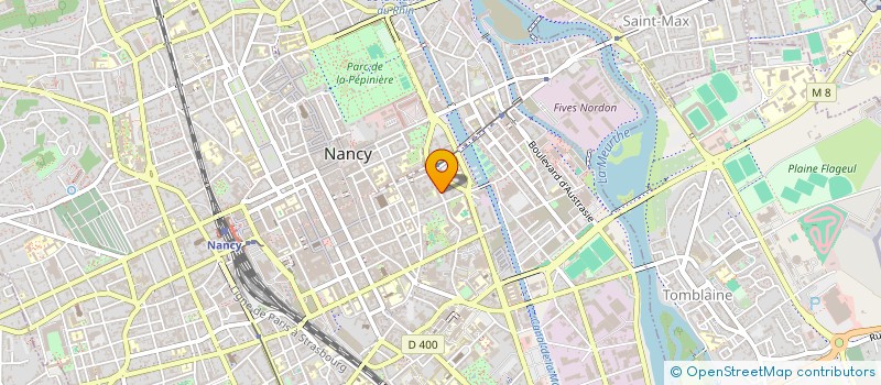 localisation de l'entreprise MONSIEUR GAUTIER TOMBOIS  NANCY