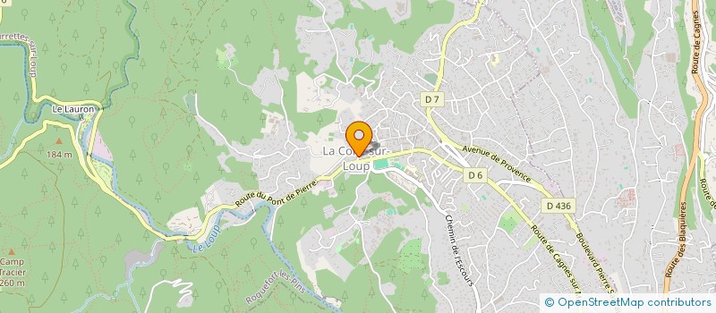 localisation de l'entreprise MONSIEUR GAUTIER VANDENBROUCK  NICE