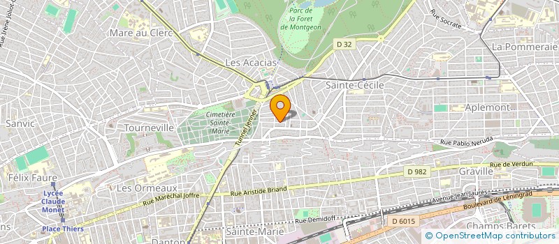 localisation de l'entreprise MONSIEUR GAUTIER VARIN  LE HAVRE