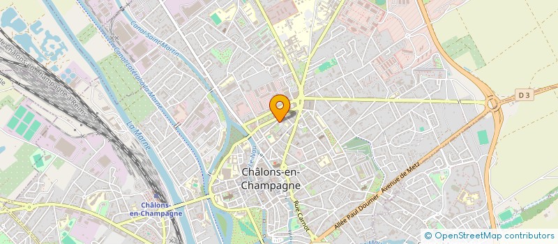 localisation de l'entreprise MONSIEUR GAUTIER VARNIER  CHALONS-EN-CHAMPAGNE