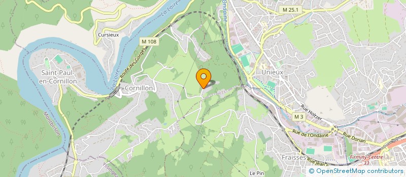 localisation de l'entreprise MONSIEUR GAUTIER VELTRI  SAINT-PAUL-EN-CORNILLON