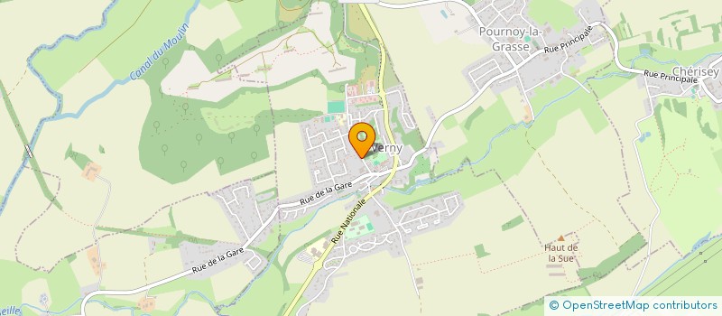 localisation de l'entreprise MONSIEUR GAUTIER ZAHM  SOLGNE