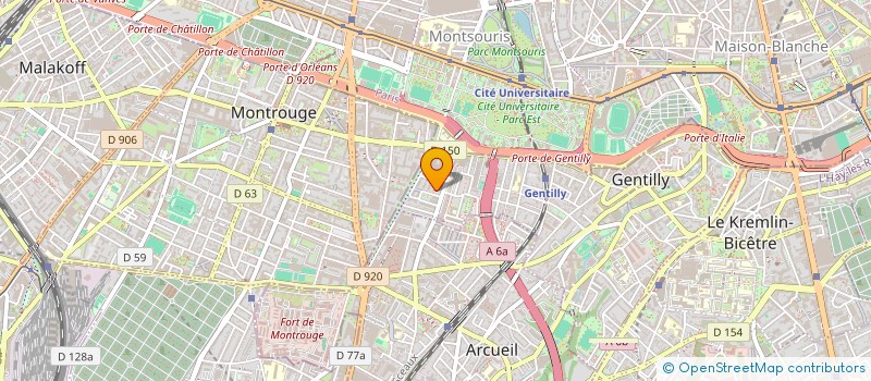 localisation de l'entreprise MONSIEUR GAVIN APERANO MOULOUNGUI à GENTILLY