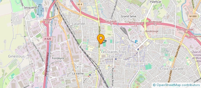 localisation de l'entreprise MONSIEUR GAVIN MARGUERITE à TOULOUSE