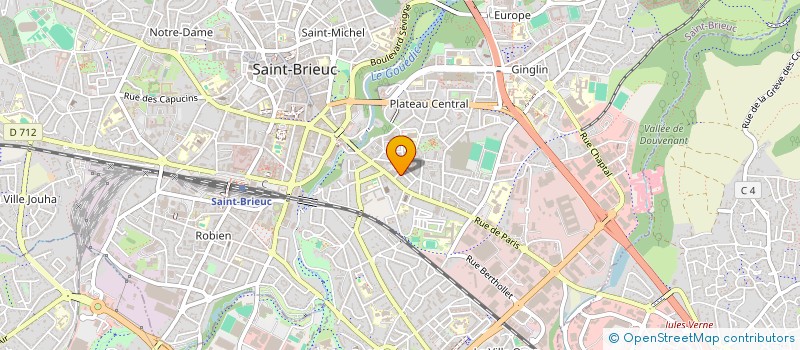 localisation de l'entreprise MONSIEUR GAVIN MCGREER à SAINT-BRIEUC