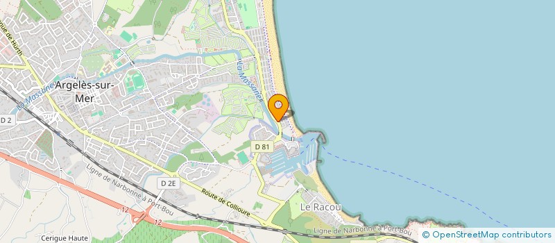 localisation de l'entreprise MONSIEUR GAVIN PLANT  ARGELES-SUR-MER