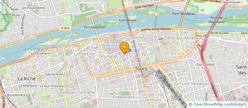 localisation de l'entreprise MONSIEUR GAVIN RAMASAWMY  TOURS