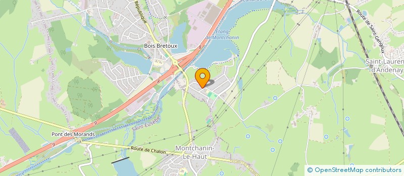 localisation de l'entreprise MONSIEUR GAVINO REBECCU  SAINT LAURENT D'ANDENAY