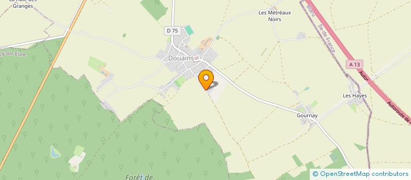 localisation de l'entreprise MONSIEUR GAVRIL BOGDAN à DOUAINS