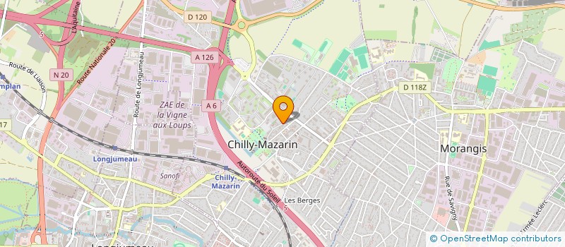 localisation de l'entreprise MONSIEUR GAVRIL CEBAN  CHILLY MAZARIN