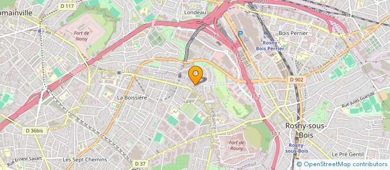 localisation de l'entreprise MONSIEUR GAVRILA CIRPACI  MONTREUIL