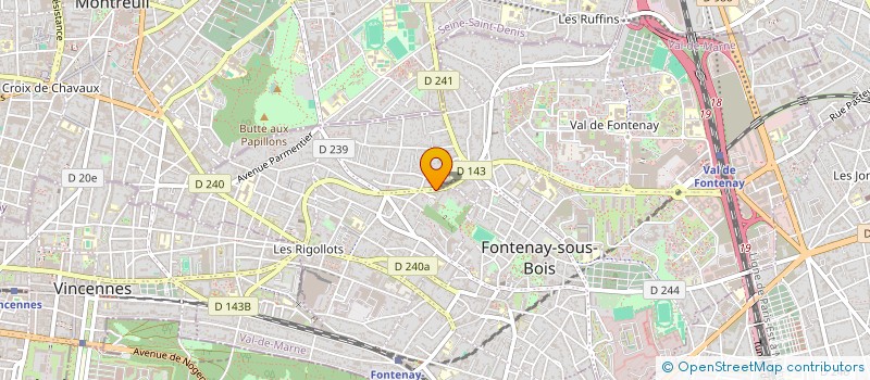 localisation de l'entreprise MONSIEUR GAVRILA NAN à FONTENAY-SOUS-BOIS