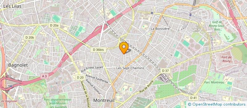 localisation de l'entreprise MONSIEUR GAVRILA TAND à MONTREUIL