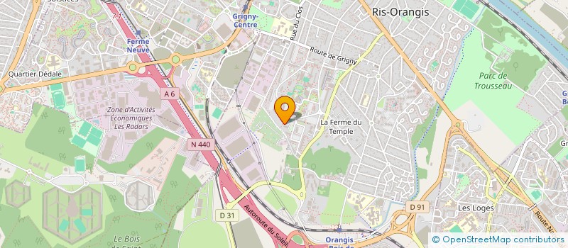 localisation de l'entreprise MONSIEUR GAVRILO TOMASEVIC à RIS-ORANGIS