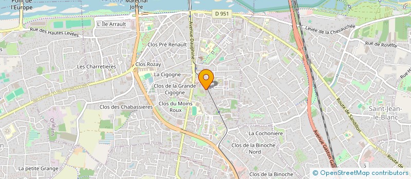 localisation de l'entreprise MONSIEUR GAYA BELFODIL à ORLEANS