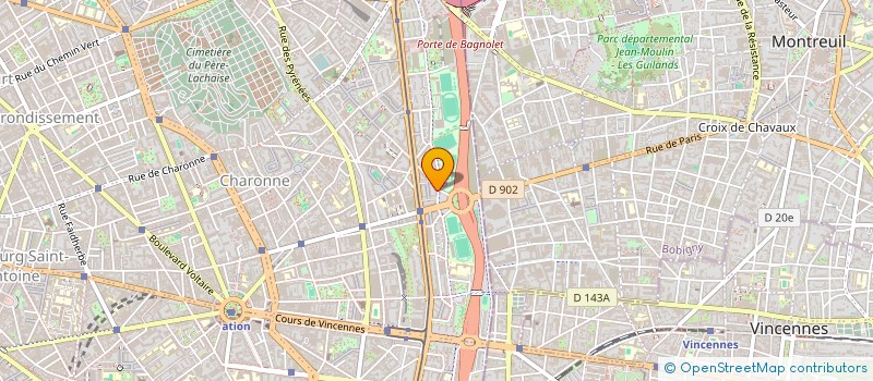 localisation de l'entreprise MONSIEUR GAYE CAMARA  PARIS