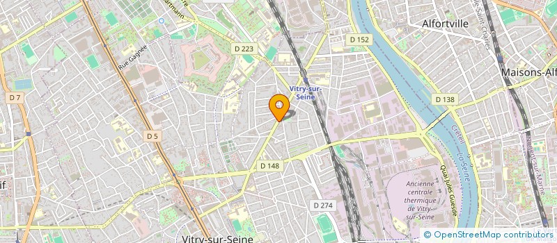 localisation de l'entreprise MONSIEUR GAYE DIABIRA à VITRY-SUR-SEINE