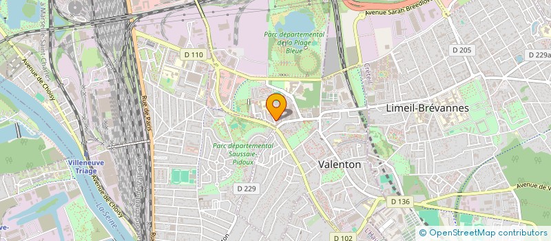 localisation de l'entreprise MONSIEUR GAYE GANDEGA à VALENTON